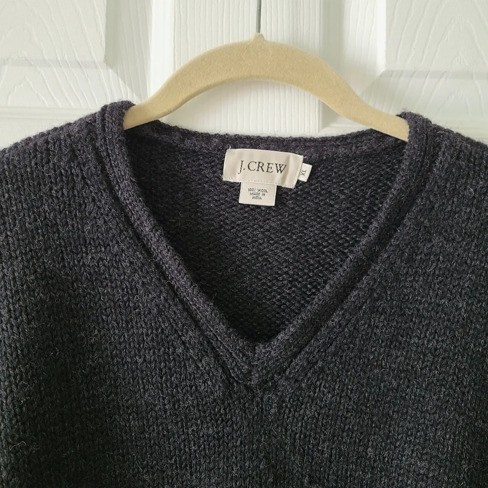 J.Crew Wool V-Neck Sweater